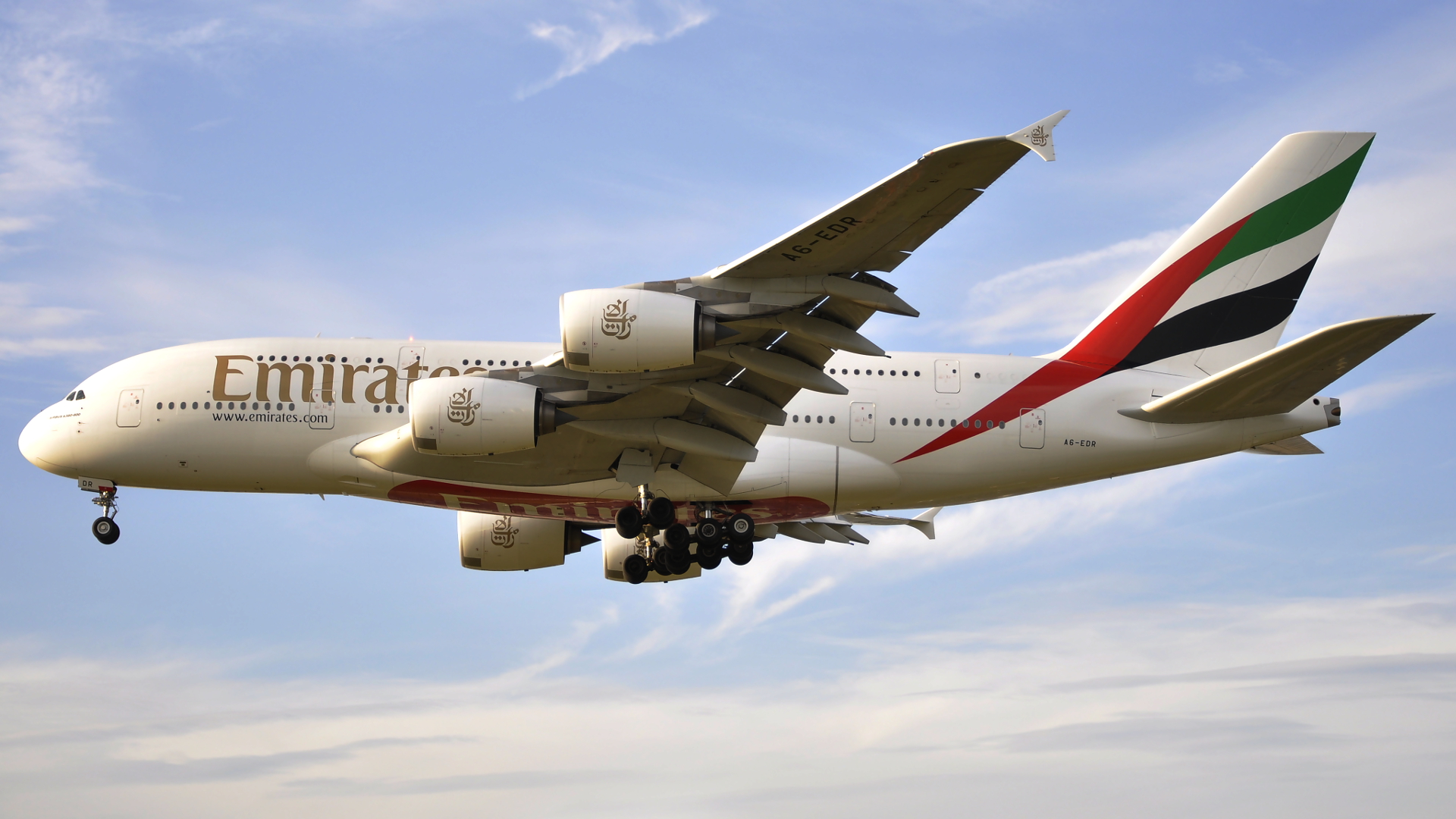 A6-EDR ✈ Emirates Airline Airbus 380-861 @ London-Heathrow