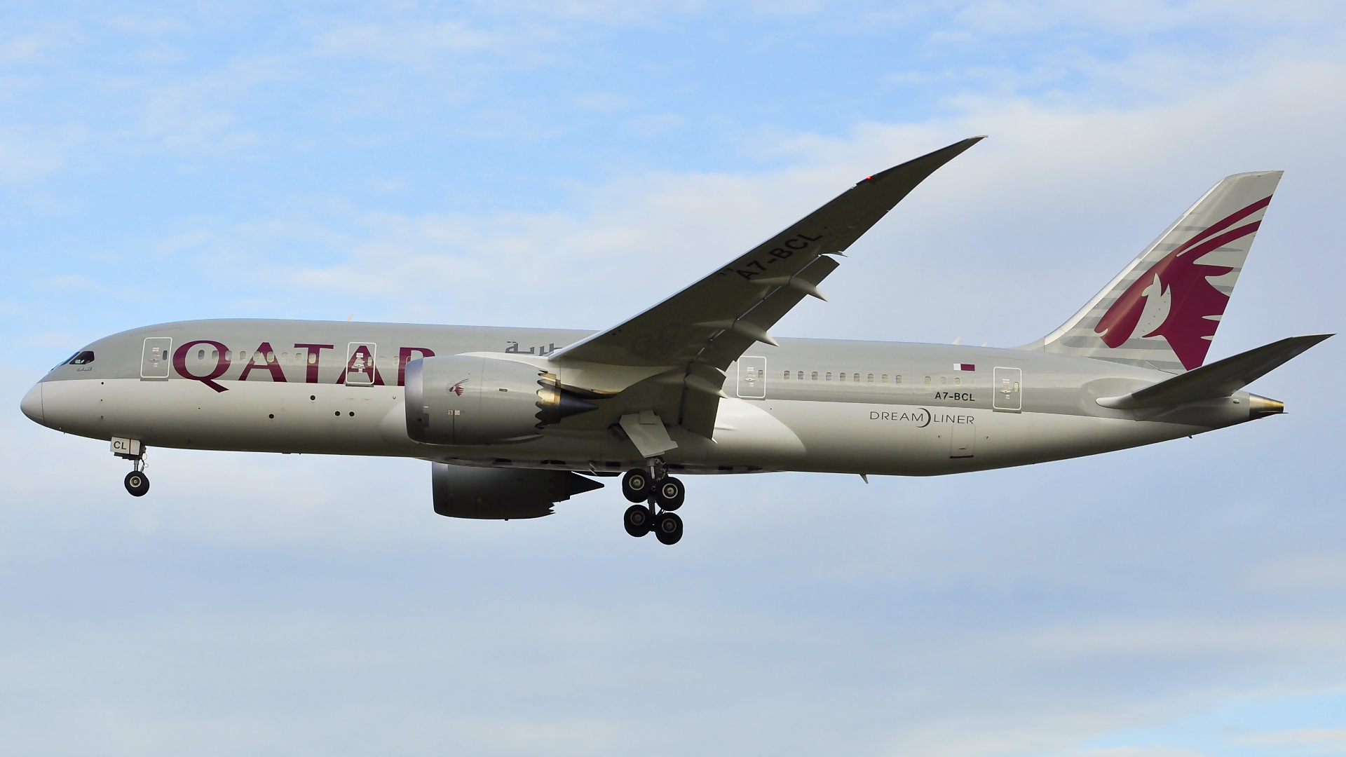 A7-BCL ✈ Qatar Airways Boeing 787-8 Dreamliner @ London-Heathrow