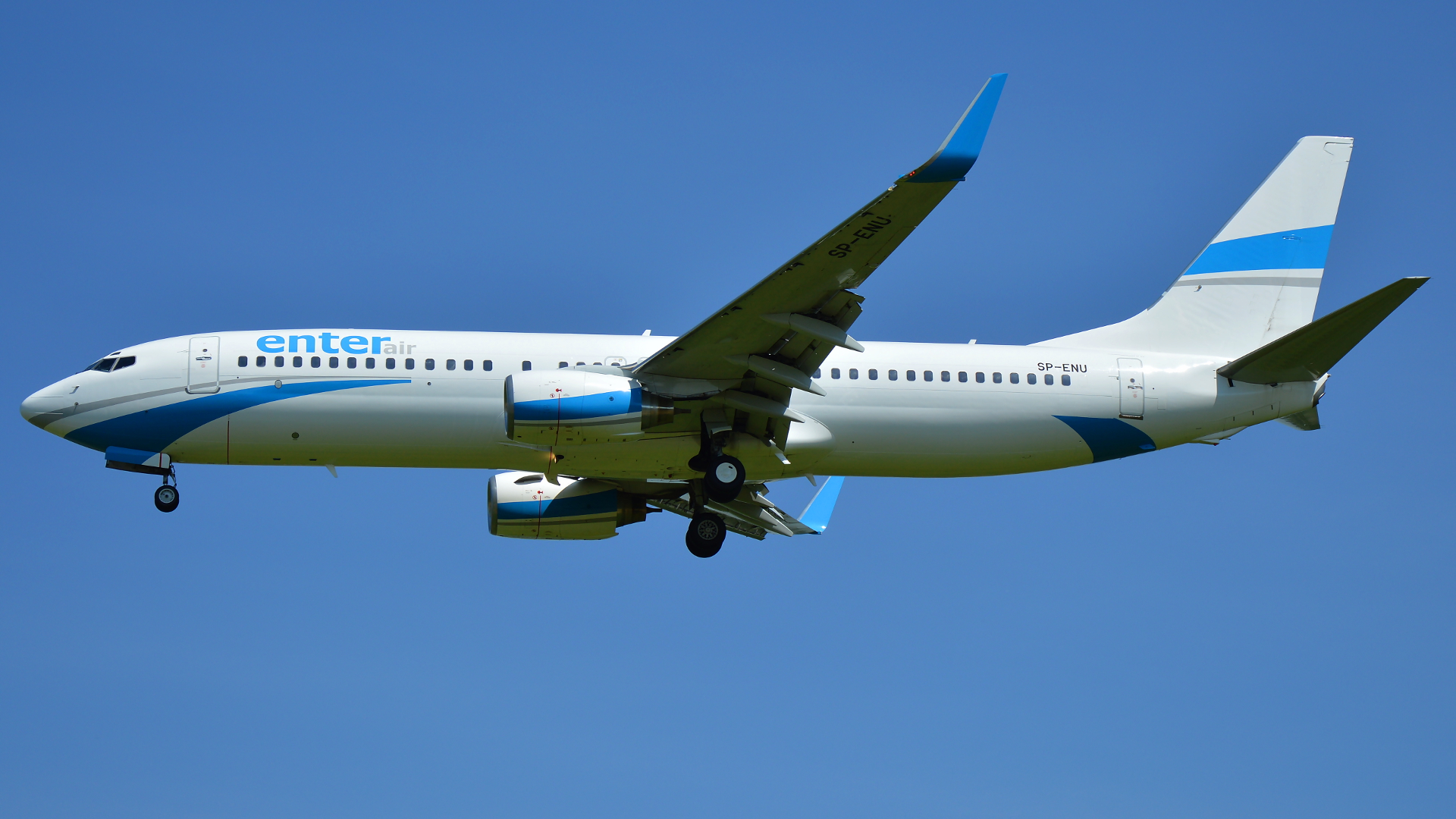 SP-ENU ✈ Enter Air Boeing 737-83N(WL) @ Kraków-Balice