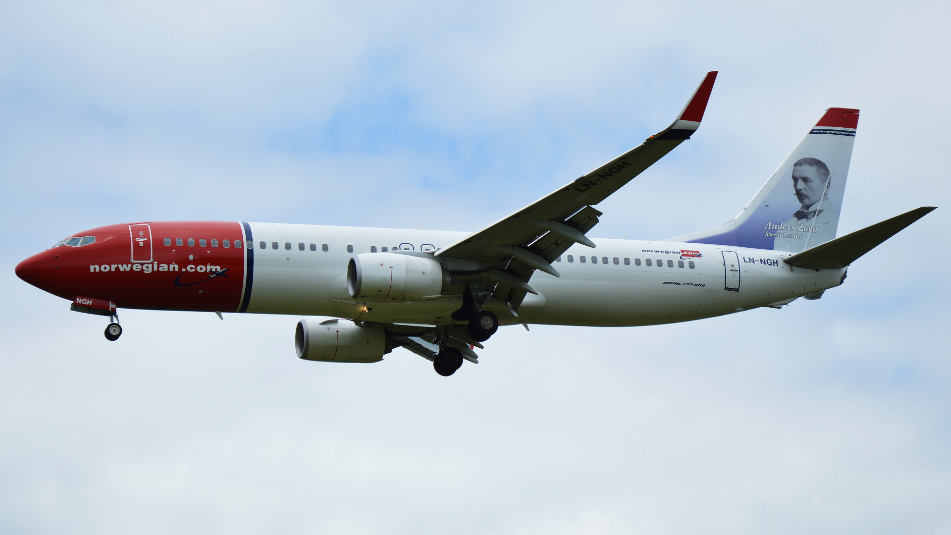 LN-NGH ✈ Norwegian Air Shuttle Boeing 737-8JP(WL) @ Kraków-Balice