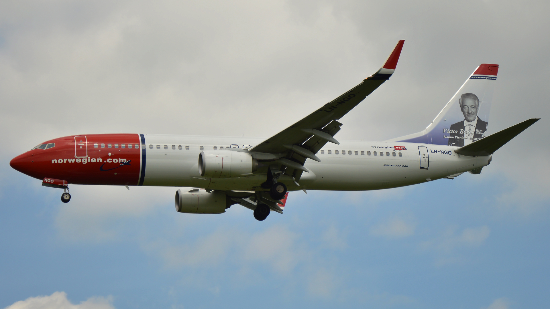 LN-NGO ✈ Norwegian Air Shuttle Boeing 737-8JP(WL) @ Kraków-Balice