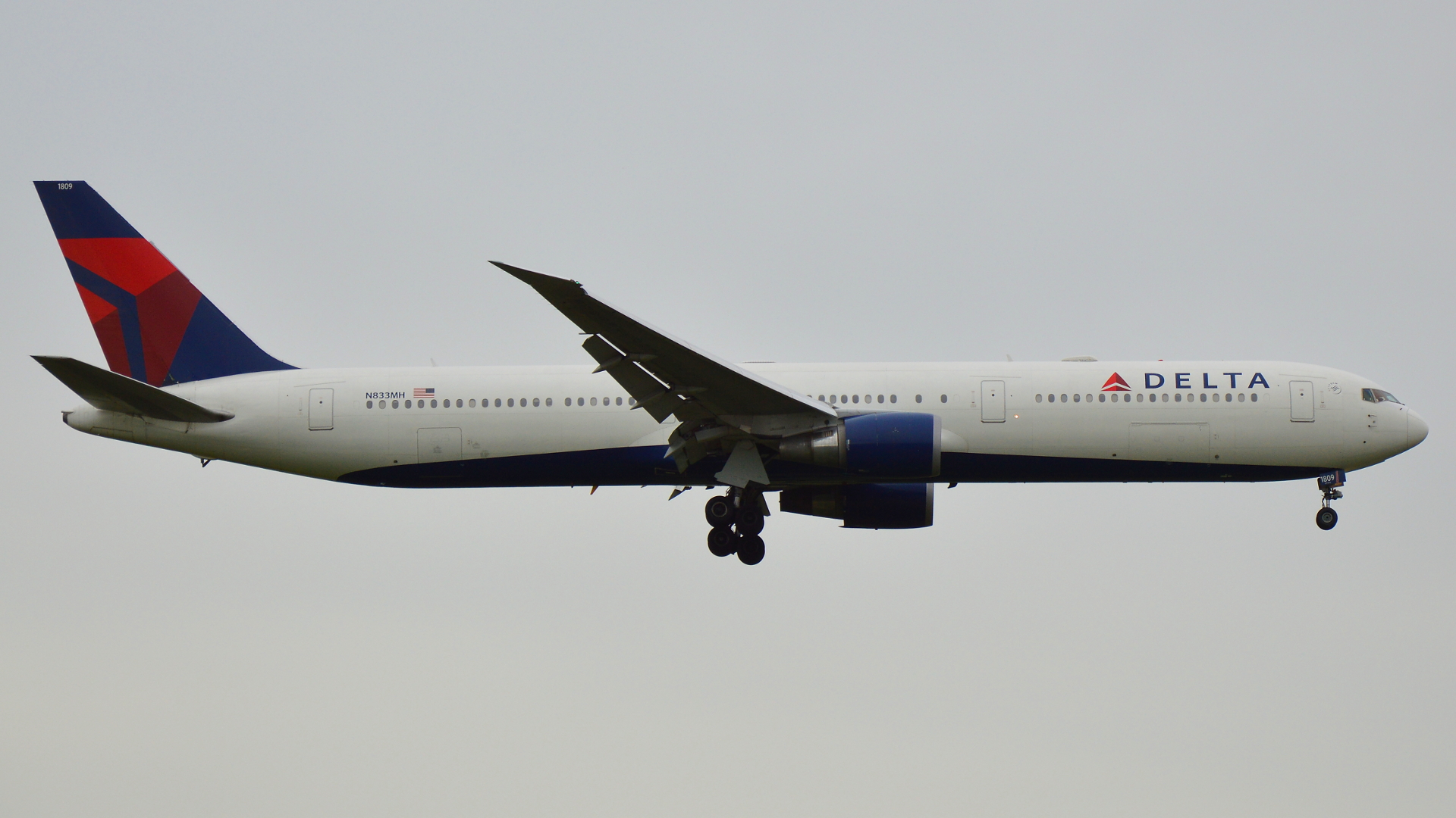N833MH ✈ Delta Air Lines Boeing 767-432(ER) @ London-Heathrow
