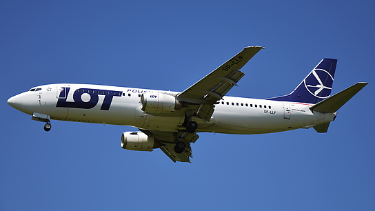 SP-LLF ✈ LOT Polish Airlines Boeing 737-45D