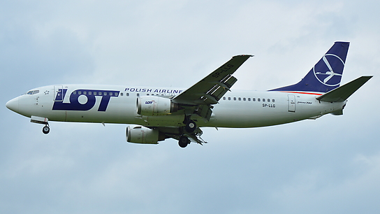 SP-LLG ✈ LOT Polish Airlines Boeing 737-45D