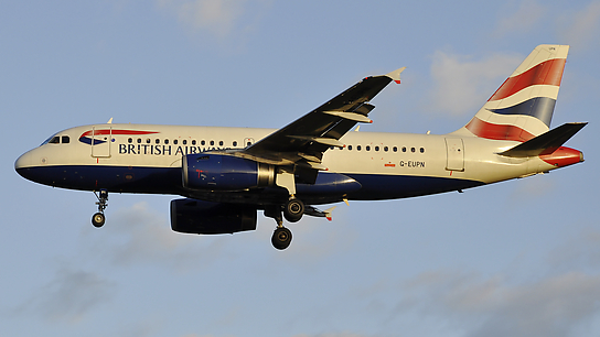 G-EUPN ✈ British Airways Airbus 319-131