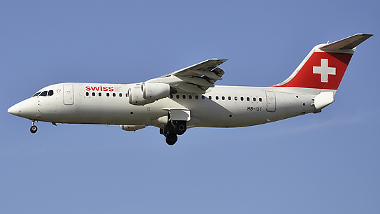 HB-IXT ✈ Swiss International Air Lines British Aerospace RJ100