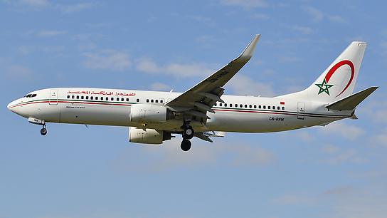 CN-RNW ✈ Royal Air Maroc Boeing 737-8B6(WL)