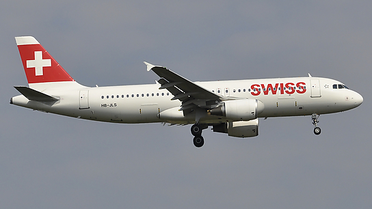 HB-JLS ✈ Swiss International Air Lines Airbus 320-214