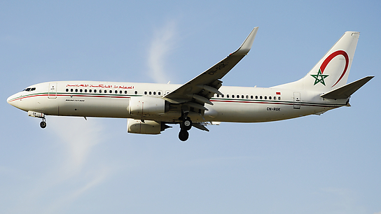 CN-RGK ✈ Royal Air Maroc Boeing 737-8B6(WL)