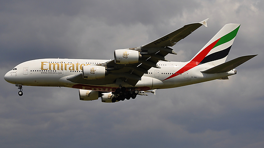 A6-EDF ✈ Emirates Airline Airbus 380-841