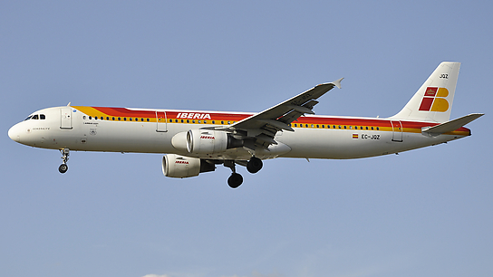 EC-JQZ ✈ Iberia Airlines Airbus 321-212