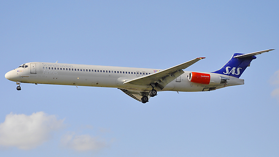 LN-RLE ✈ Scandinavian Airlines McDonnell Douglas McDonnell Douglas MD-82