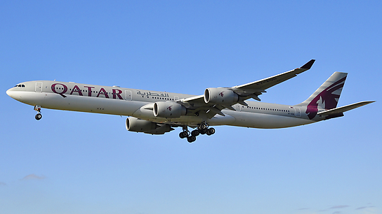 A7-AGB ✈ Qatar Airways Airbus 340-642