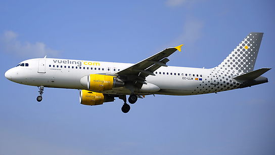 EC-LLM ✈ Vueling Airlines Airbus 320-214