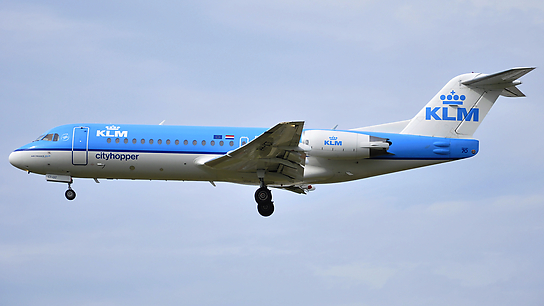 PC-JCT ✈ KLM Fokker F70