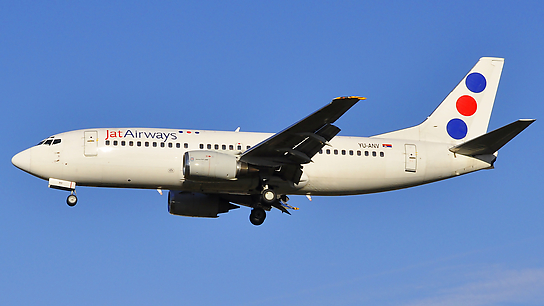 YU-ANV ✈ Jat Airways Boeing 737-3H9