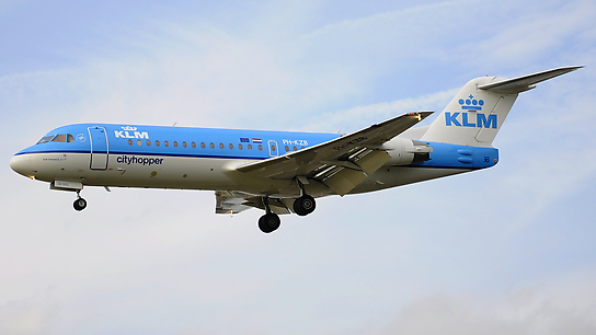 PH-KZB ✈ KLM Fokker F70