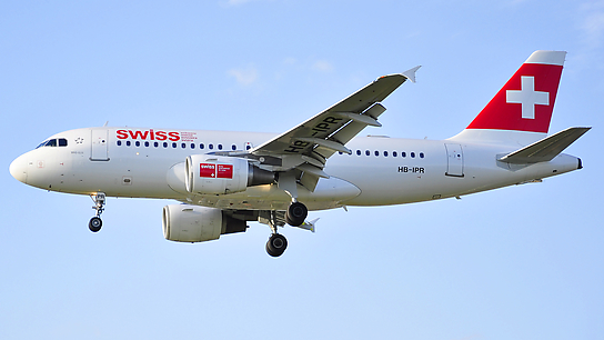 HB-IPR ✈ Swiss International Air Lines Airbus 319-112