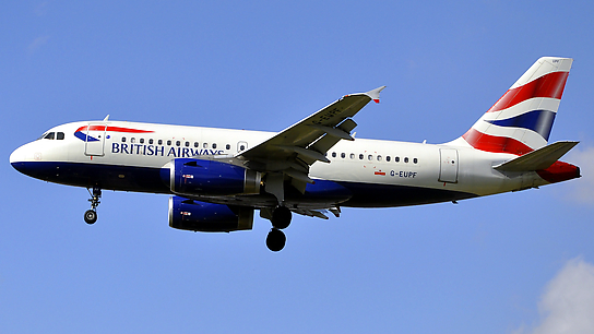 G-EUPF ✈ British Airways Airbus 319-131