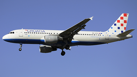 9A-CTK ✈ Croatia Airlines Airbus 320-214