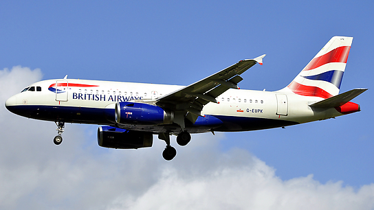 G-EUPK ✈ British Airways Airbus 319-131
