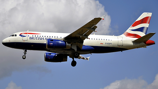 G-EUPT ✈ British Airways Airbus 319-131