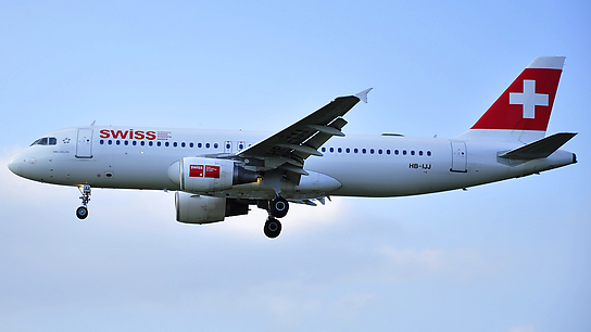 HB-IJJ ✈ Swiss International Air Lines Airbus 320-214