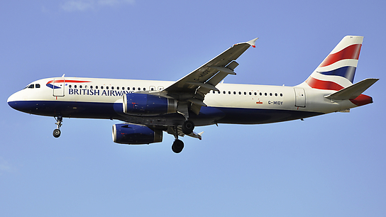 G-MIDY ✈ British Airways Airbus 320-232