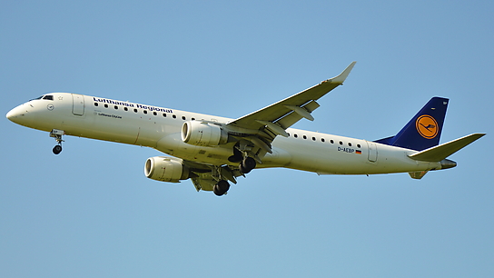 D-AEBP ✈ Lufthansa CityLine Embraer ERJ-195LR (ERJ-190-200 LR)