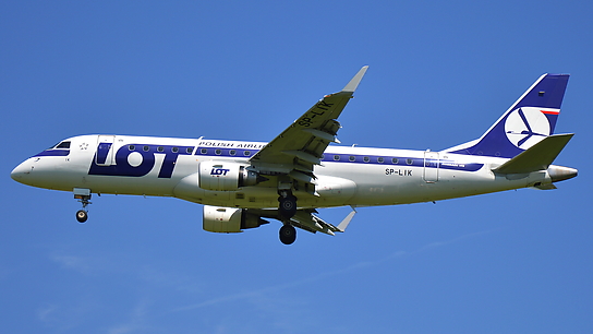 SP-LIK ✈ LOT Polish Airlines Embraer ERJ-175LR (ERJ-170-200 LR)