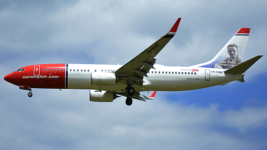 LN-NGB ✈ Norwegian Air Shuttle Boeing 737-8JP(WL)