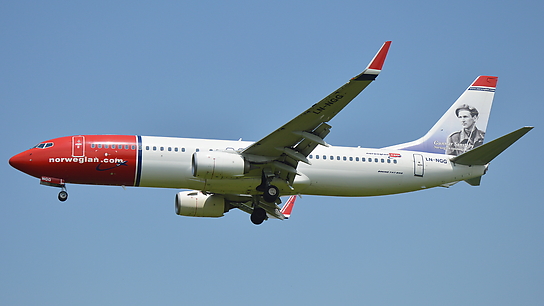 LN-NGG ✈ Norwegian Air Shuttle Boeing 737-8JP(WL)