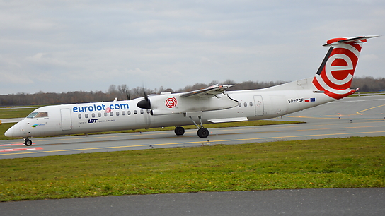 SP-EQF ✈ Eurolot De Havilland Canada DHC-8-400 Dash 8Q