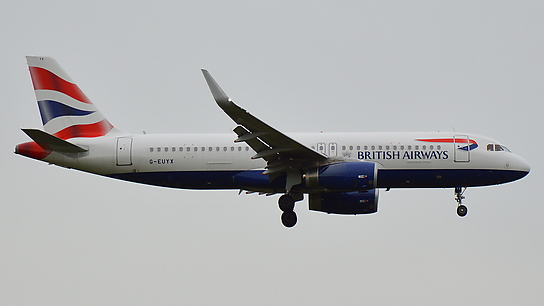 G-EUYX ✈ British Airways Airbus A320-232(WL)