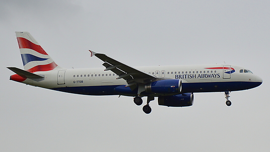 G-TTOB ✈ British Airways Airbus A320-232