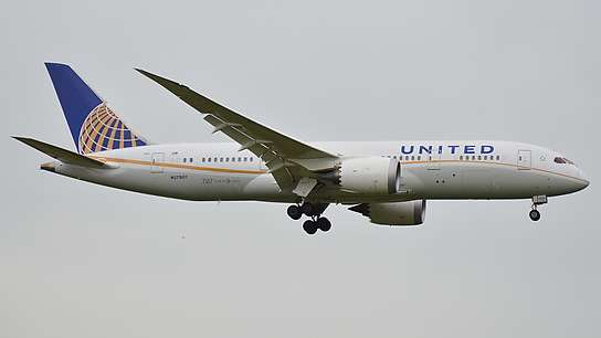 N27901 ✈ United Airlines Boeing 787-8 Dreamliner